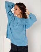 Blouse Constantine bleue