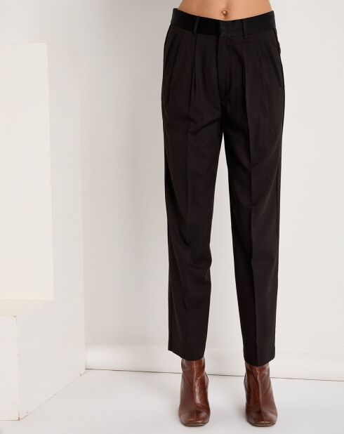 Pantalon droit Katou noir