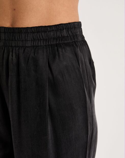 Pantalon toucher doux Kelly noir