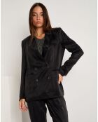 Veste toucher doux Emma noire