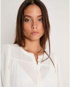 Chemise Paulina blanc cassé