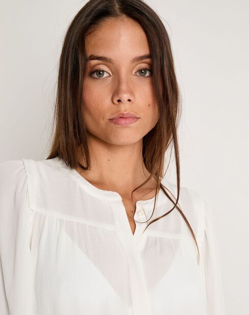 Chemise Paulina blanc cassé