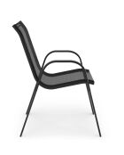 Salon de jardin extensible 12 places en polywood gris