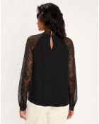 Blouse en Dentelle noire