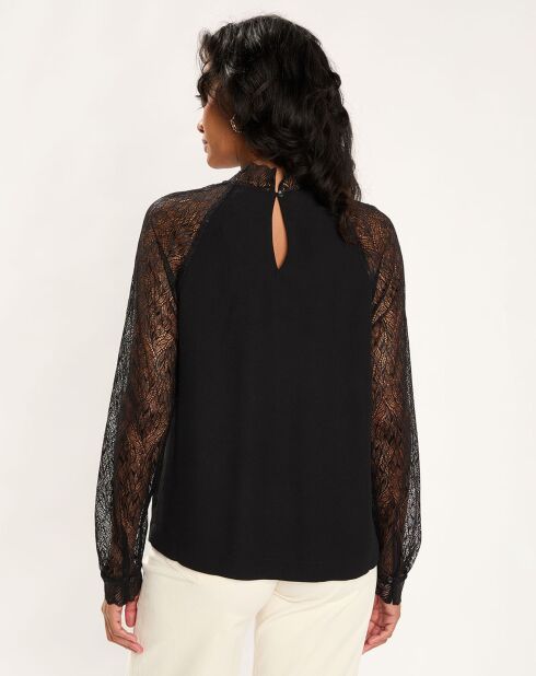 Blouse en Dentelle noire