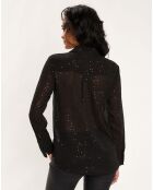 Chemise Sequins noire