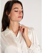 Chemise en Soie Laurette blanche