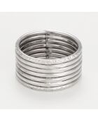 Bague Camillo or blanc