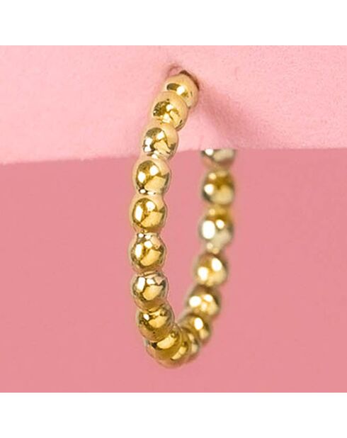 Bijou de Cartilage unitaire Simple or jaune
