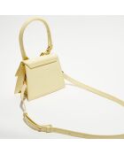 Mini sac à main en Cuir Le Chiquito Moyen jaune - 13.5x18x5 cm