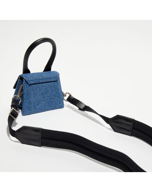 Mini sac à main en Jean Le Chiquito bleu - 12x6 cm