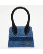 Mini sac à main en Jean Le Chiquito Homme bleu - 12x6 cm