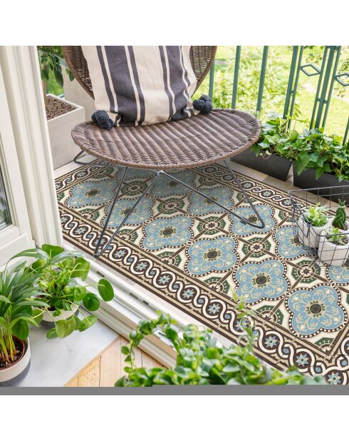 Tapis en vinyle pour extérieur Diva multicolore - 66x180  cm
