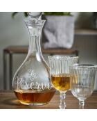6 Verres à pied Belem transparents - 24cl