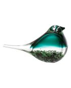 Presse-papier Moineau Serin vert  -  20x9.5x11 cm