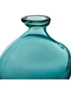 Vase Gali turquoise  -  D.16x18 cm