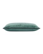 Housse de coussin Velvetin verte -  50x30 cm