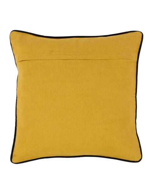Housse de coussin Velvetin moutarde  -  45x45 cm