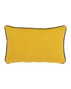 Fodera per cuscino Velvetin senape - 50x30 cm