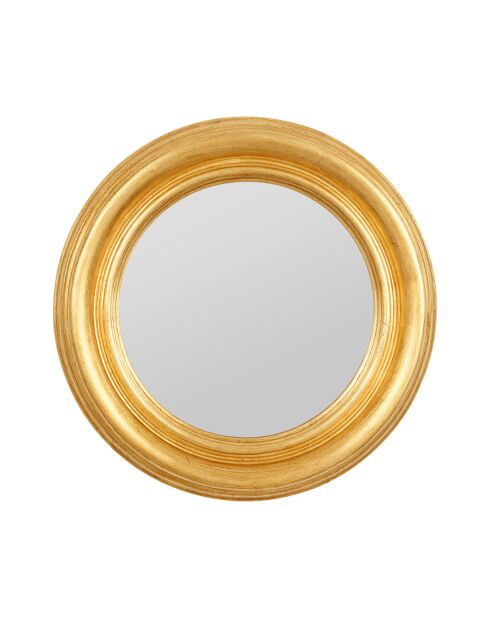 Miroir Drachma doré  -  D.35.5 cm