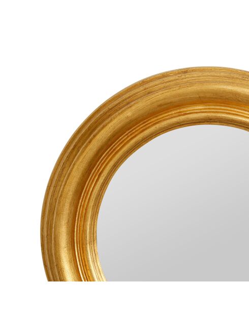 Miroir Drachma doré  -  D.35.5 cm