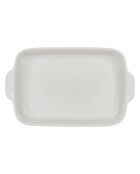 Plat à four Cook blanc  -  30x18x5  cm