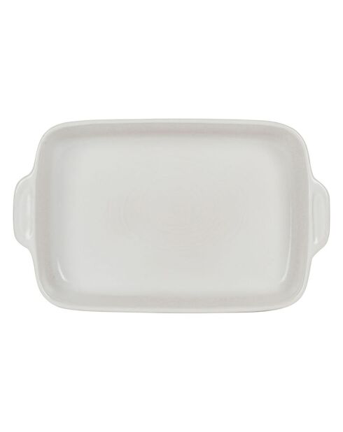 Plat à four Cook blanc  -  30x18x5  cm