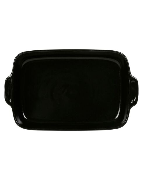 Plat à four Cook noir  -  36x21x6  cm
