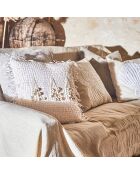 St-Jacques Seaside Kissenhülle, 45 x 45 cm, sandfarben/weiß