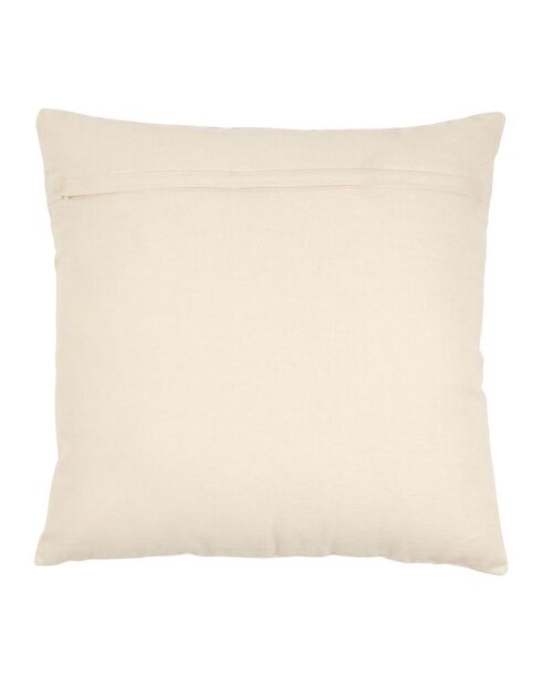 Kussenhoes voor slakken Seaside zand/wit - 45x45 cm