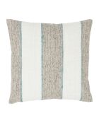 Housse de coussin Bandol beige/blanc  -  45x45 cm