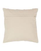 Housse de coussin Bandol beige/blanc  -  45x45 cm