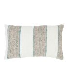 Housse de coussin Bandol beige/blanc  -  50x30 cm