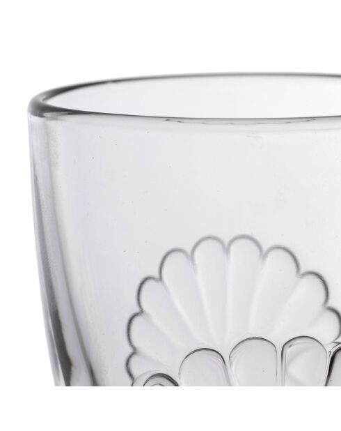 6 Verres à pied Belle-Ile transparents - 29cl