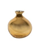 Vase Gali doré/ambre -  D.16x18 cm