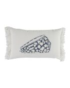 Cauri Seaside Kissenbezug, marineblau, 50 x 30 cm