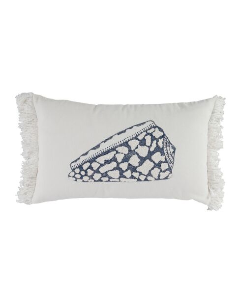 Cauri Seaside Kissenbezug, marineblau, 50 x 30 cm