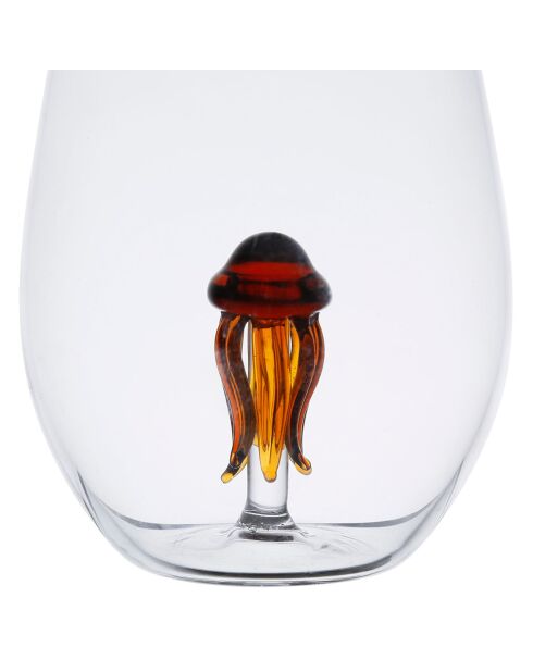 6 Gobelets Poulpe Océan ambre  - 50cl