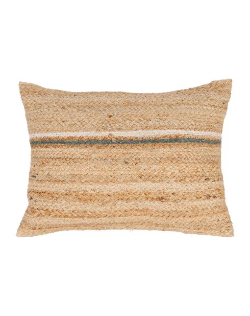 Coussin Sumatra sauge -  50x38x17 cm