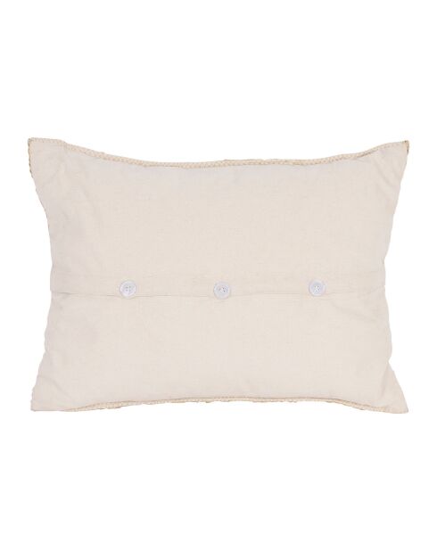 Coussin Sumatra sauge -  50x38x17 cm