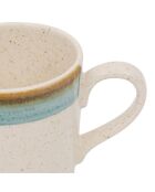 Mug Victoria menthe/beige - 38cl