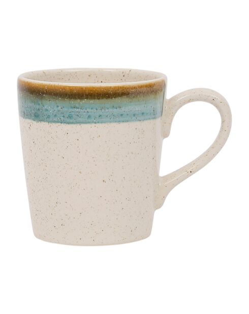 Mug Victoria menthe/beige - 38cl