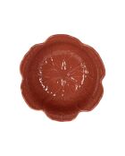 Coupelle Chou rhubarbe  -  D.15x6.5 cm