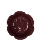Coupelle Chou aubergine  -  D.15x6.5 cm