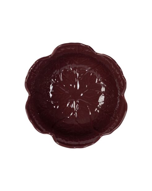 Coupelle Chou aubergine  -  D.15x6.5 cm