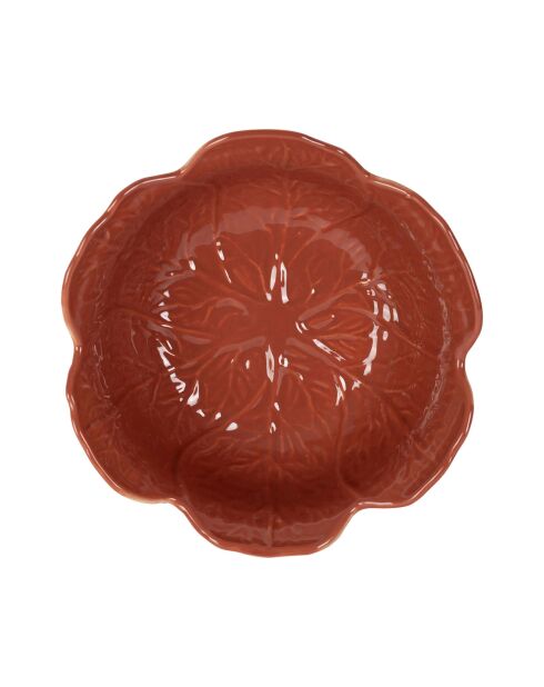 Saladier Chou rhubarbe  -  D.22x9.5 cm