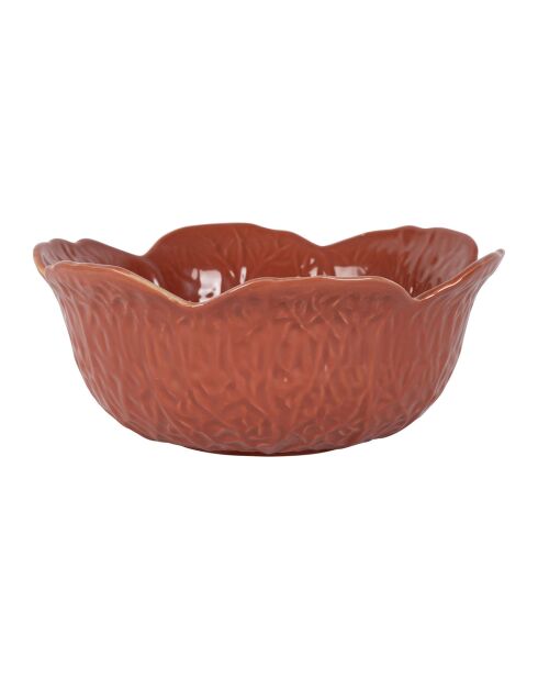 Saladier Chou rhubarbe  -  D.27x11 cm