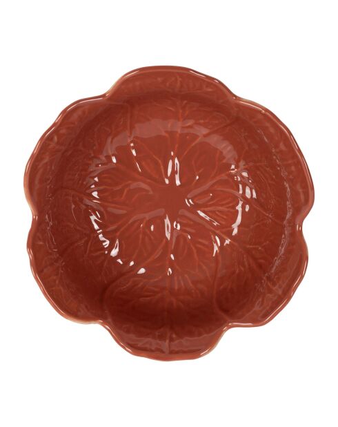 Saladier Chou rhubarbe  -  D.27x11 cm