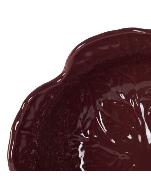 Saladier Chou aubergine  -  D.27x11 cm