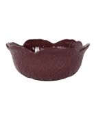 Saladier Chou aubergine  -  D.27x11 cm